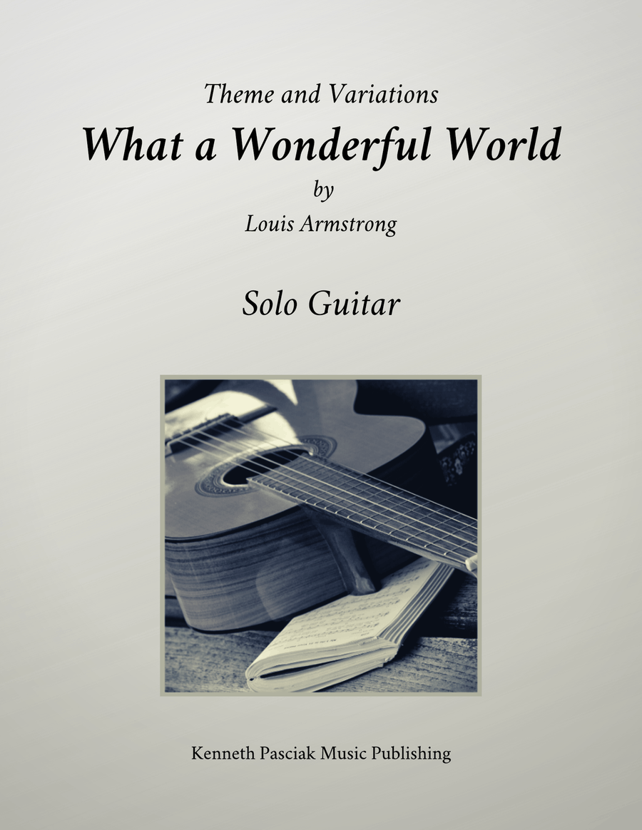 What A Wonderful World Acoustic Guitar scores gallery preview page 1