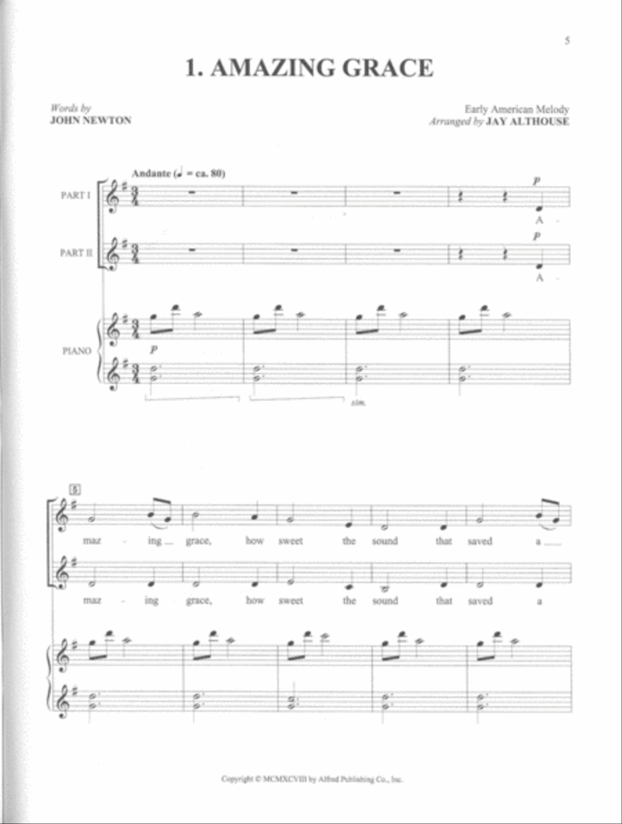 Folk Songs for Two