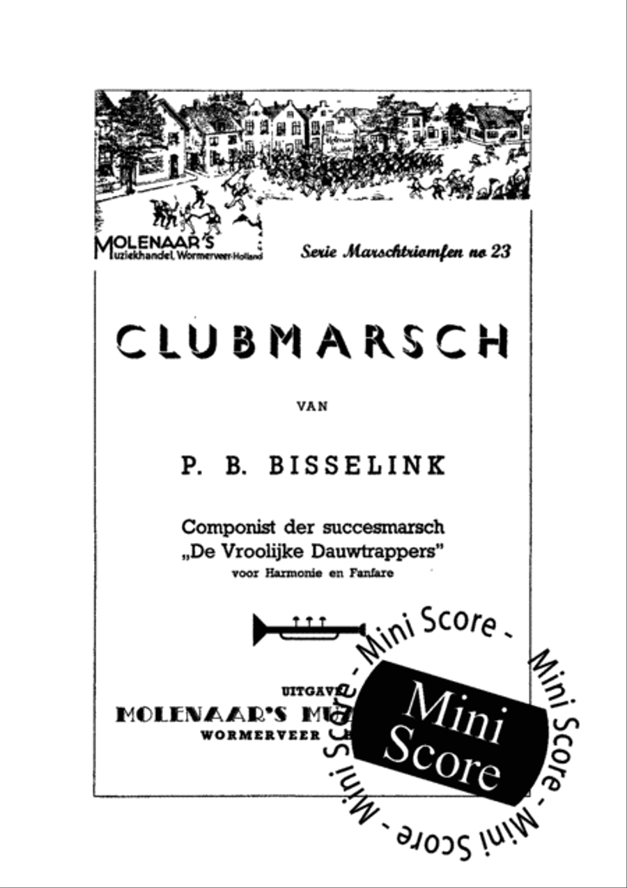 Clubmarsch Clubmarsch Concert Band scores gallery preview page 3