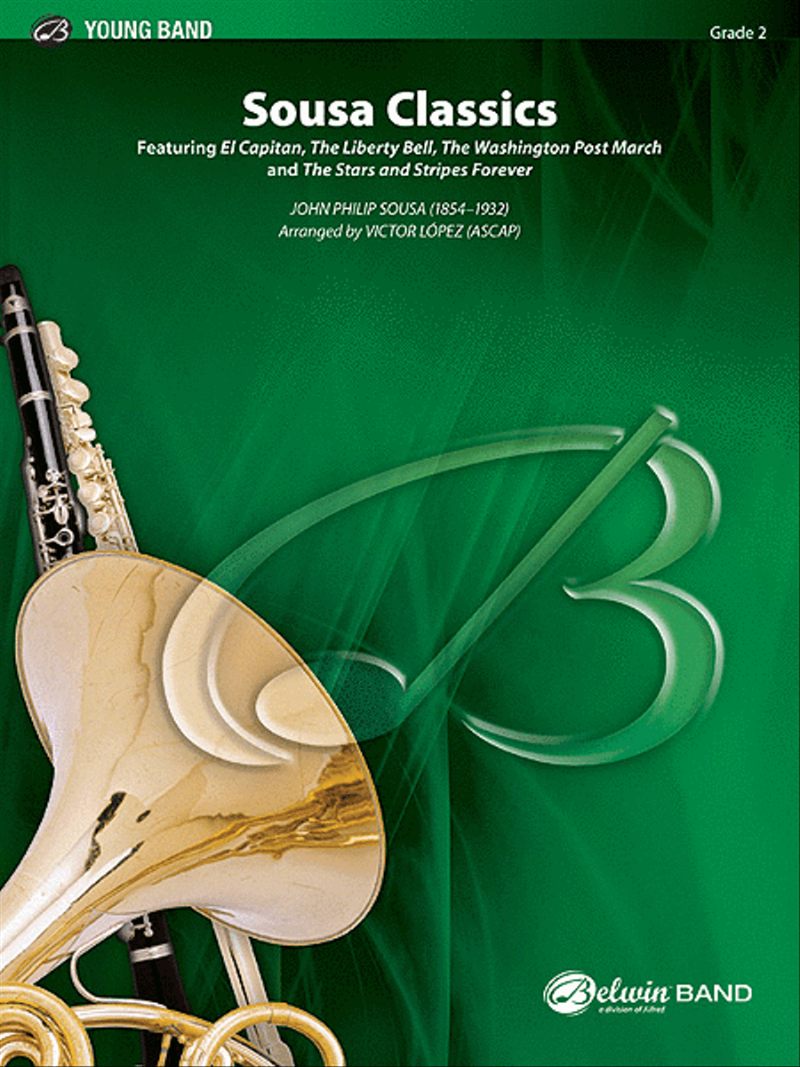 Sousa Classics Concert Band scores gallery preview page 1
