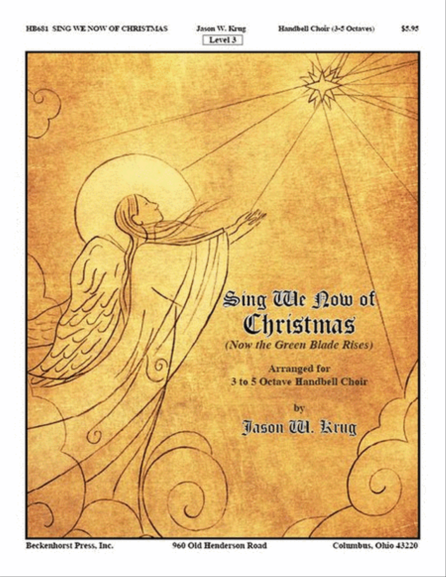 Sing We Now of Christmas - Krug 5-Octaves scores gallery preview page 1