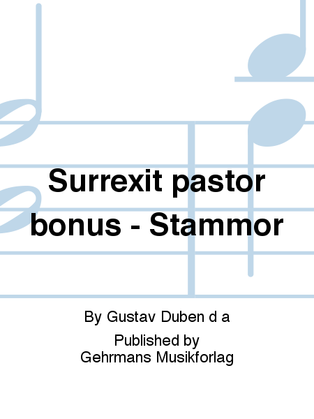 Surrexit pastor bonus - Stammor