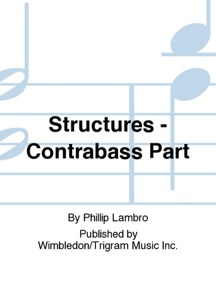 Structures - Contrabass Part
