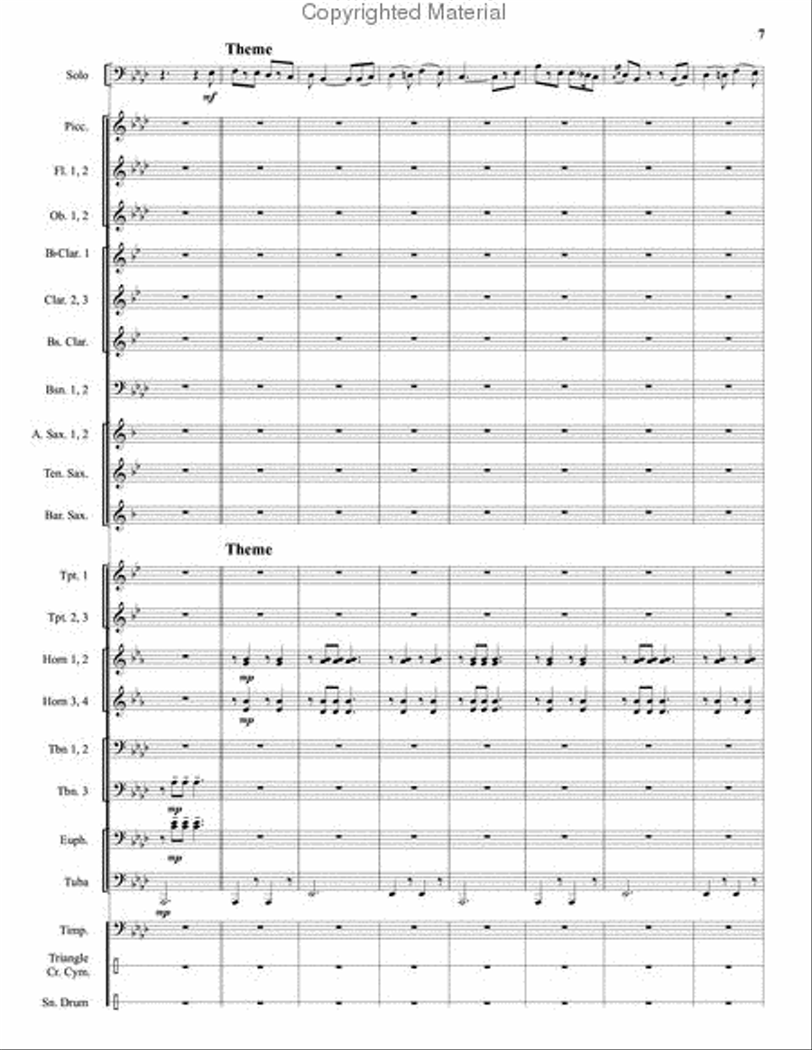 Carnival of Venice Carnival of Venice Tuba scores gallery preview page 8