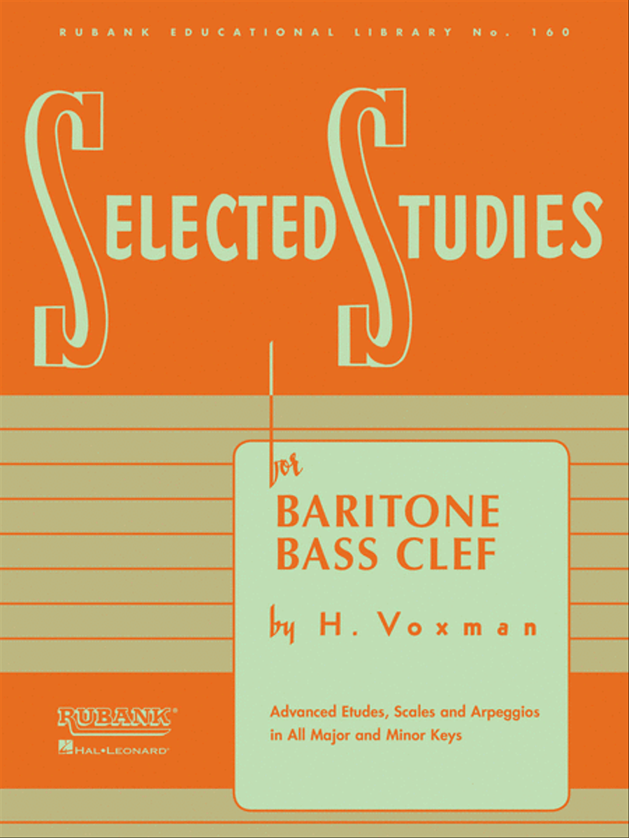 Selected Studies Baritone Horn BC scores gallery preview page 1
