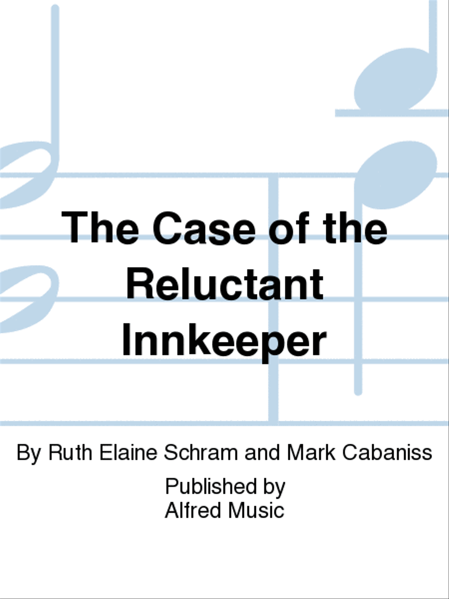 The Case of the Reluctant Innkeeper Choir scores gallery preview page 1