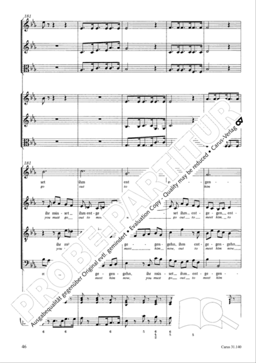 Wake, o wake and hear the voices STB scores gallery preview page 47