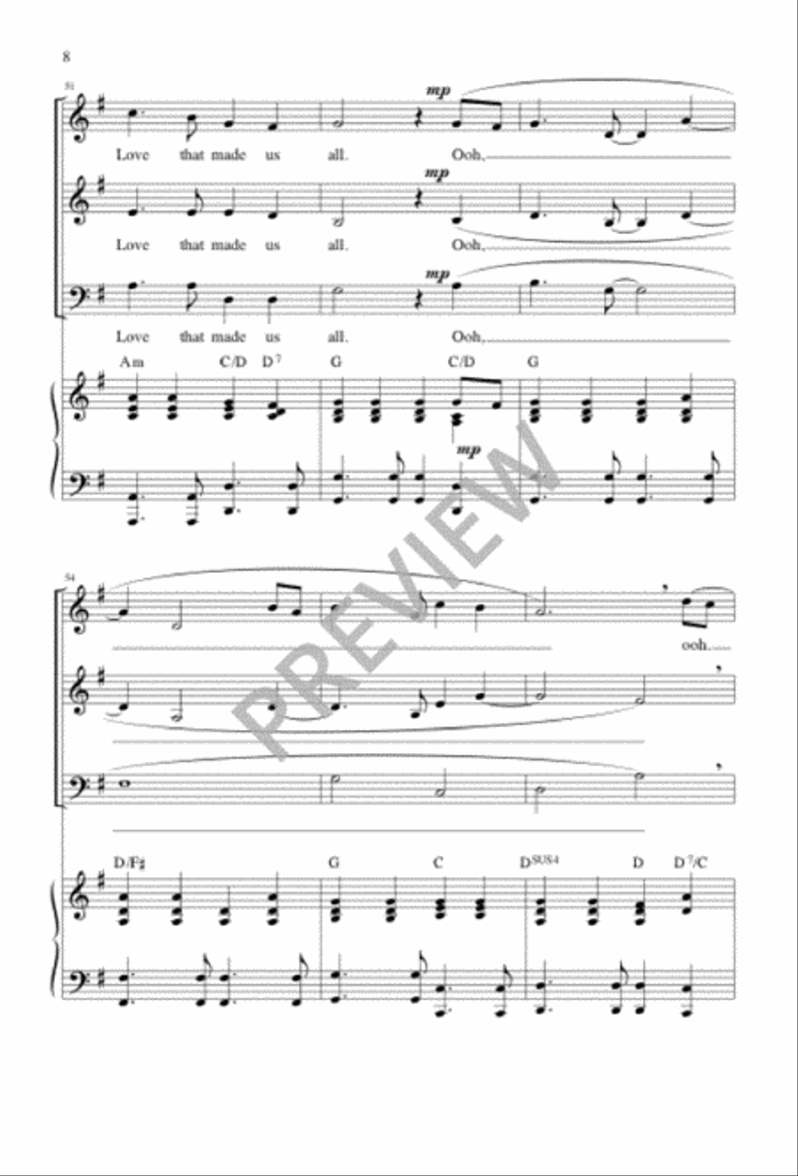 As the Eagle Soars and Circles 3-Part scores gallery preview page 8