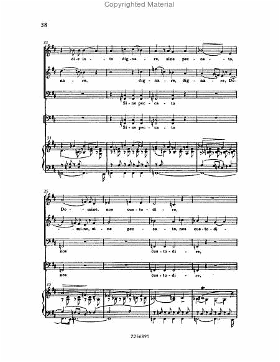 Te Deum, H 118 Choir scores gallery preview page 38