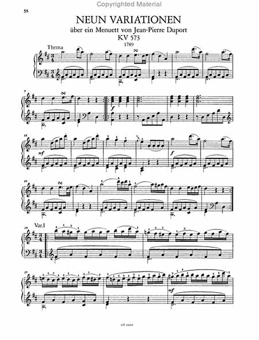 Variations for Piano, Vol 2
