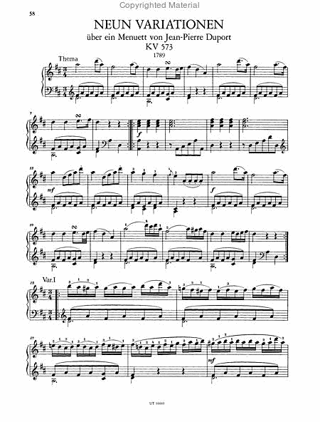 Variations for Piano, Vol 2