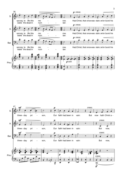 This Joyful Eastertide - SAB/Piano/Organ