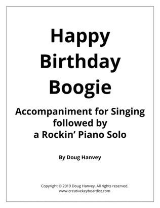 Happy Birthday Boogie