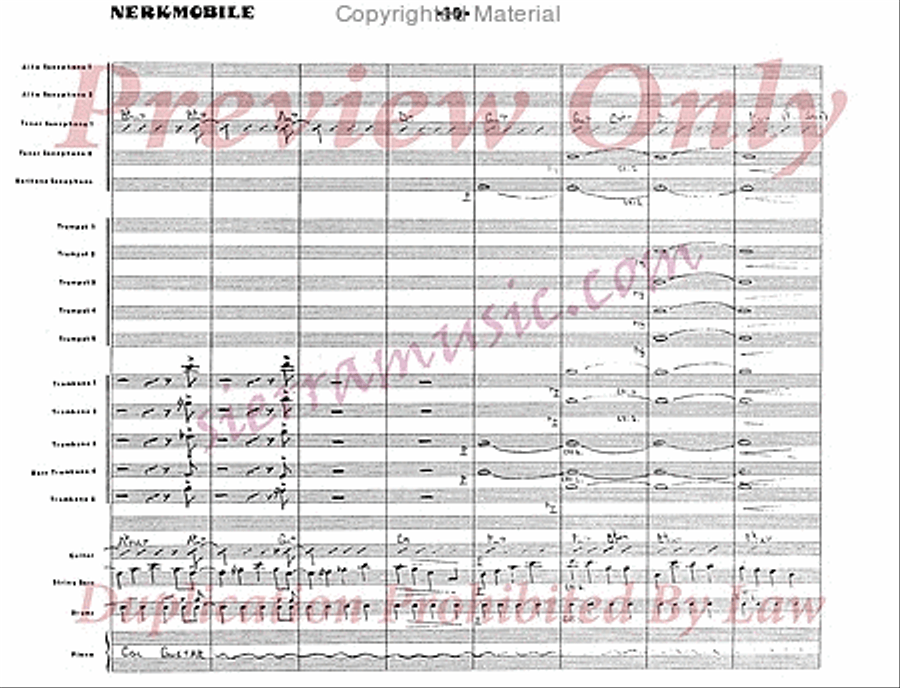 Nerkmobile Nerkmobile Jazz Ensemble scores gallery preview page 11
