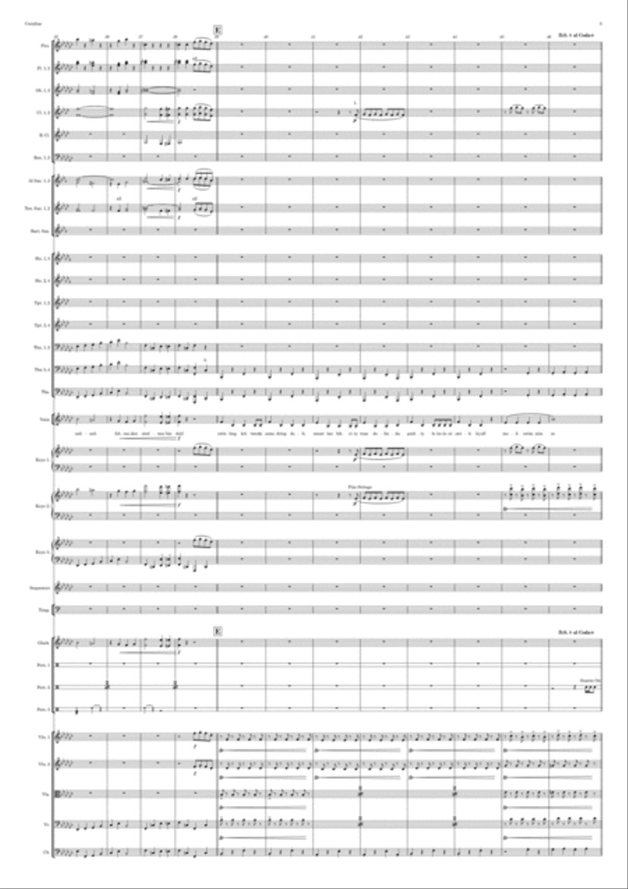End Credits Full Orchestra scores gallery preview page 5
