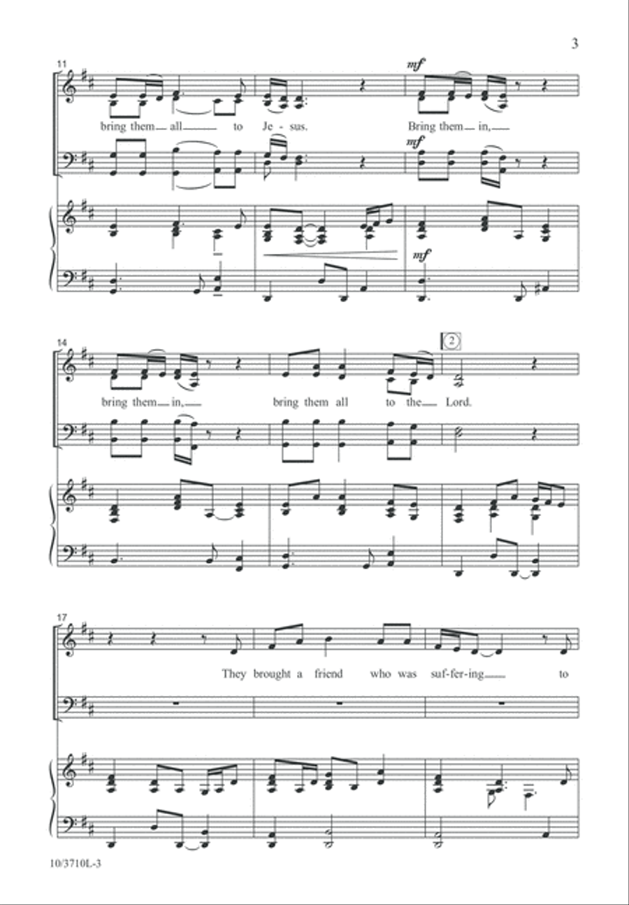 Bring Them In 4-Part scores gallery preview page 4