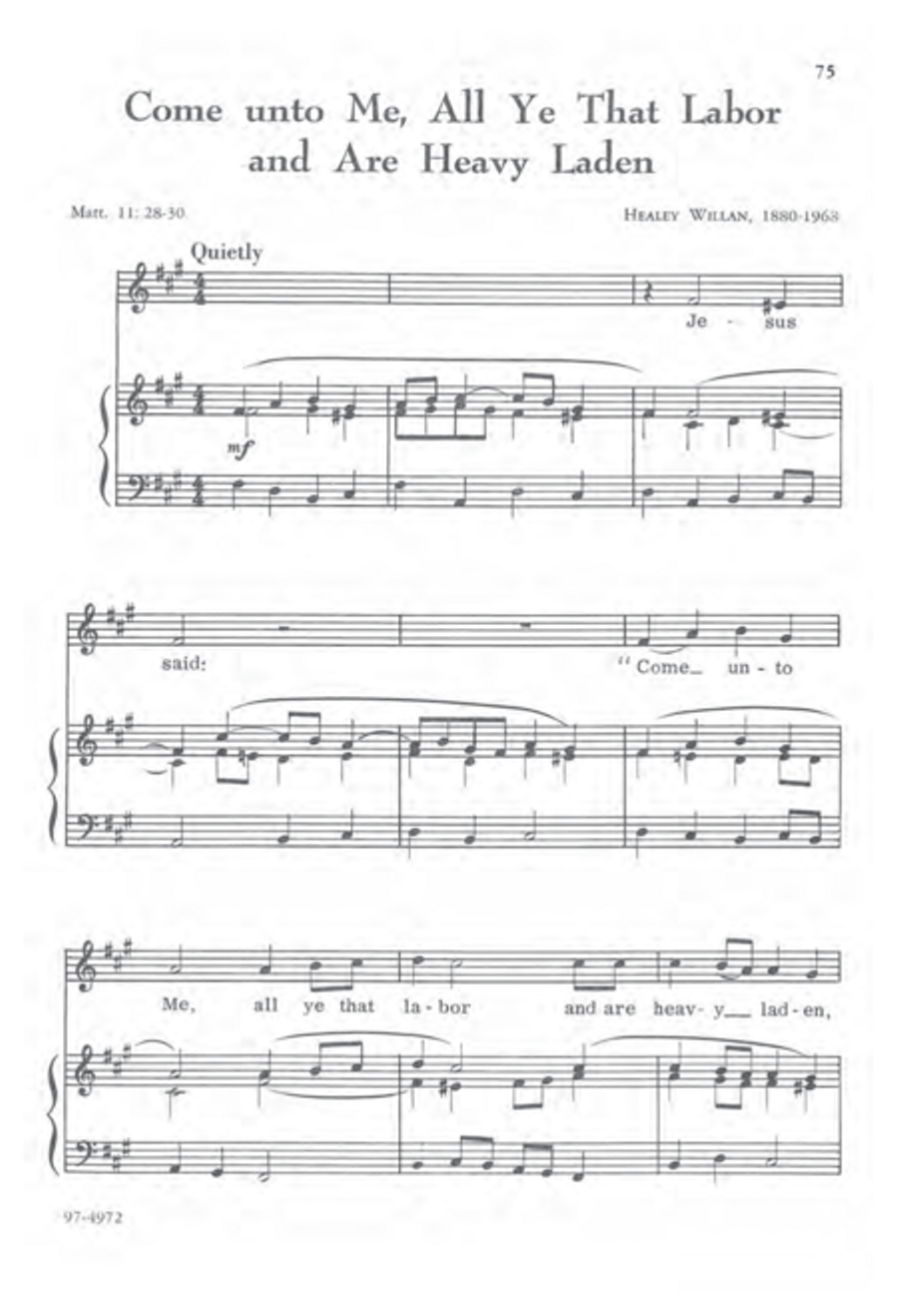 A Third Morning Star Choir Book Unison Choir scores gallery preview page 18