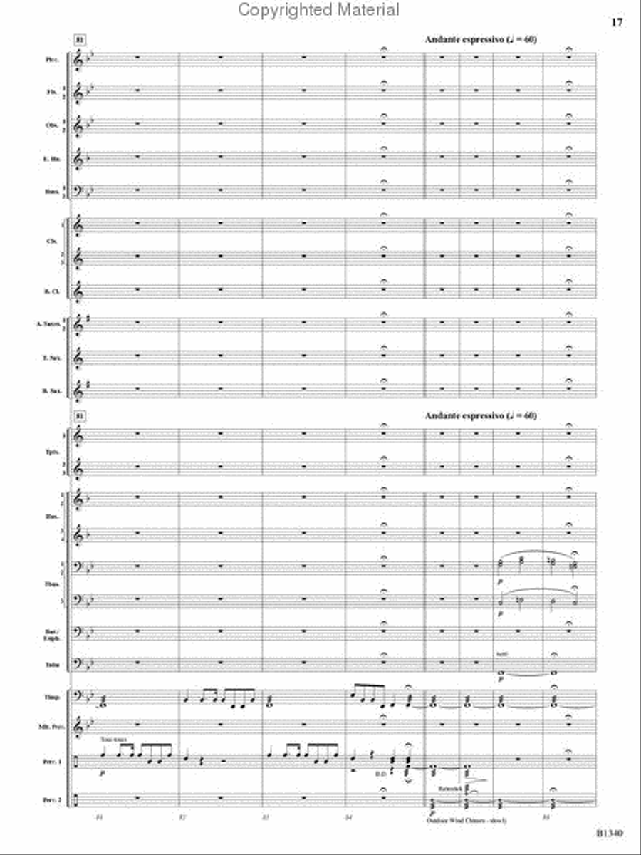 Winged Victory Concert Band scores gallery preview page 15