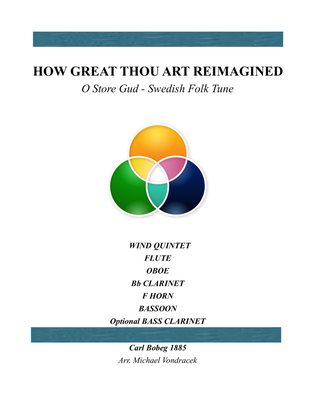 Book cover for HOW GREAT THOU ART REIMAGINED
