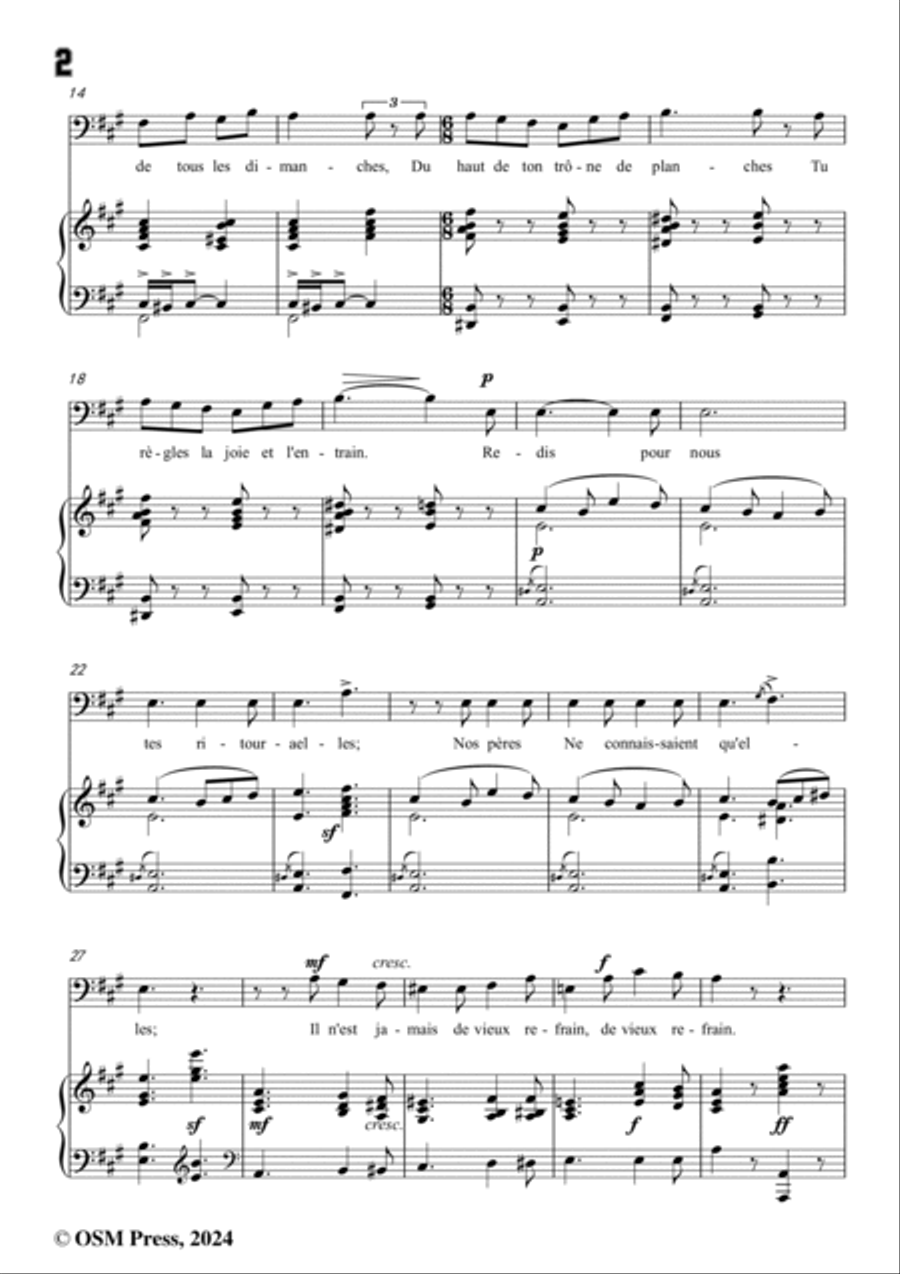 B. Godard-La ménétrier,in A Major,Op.10 No.6 Voice scores gallery preview page 4