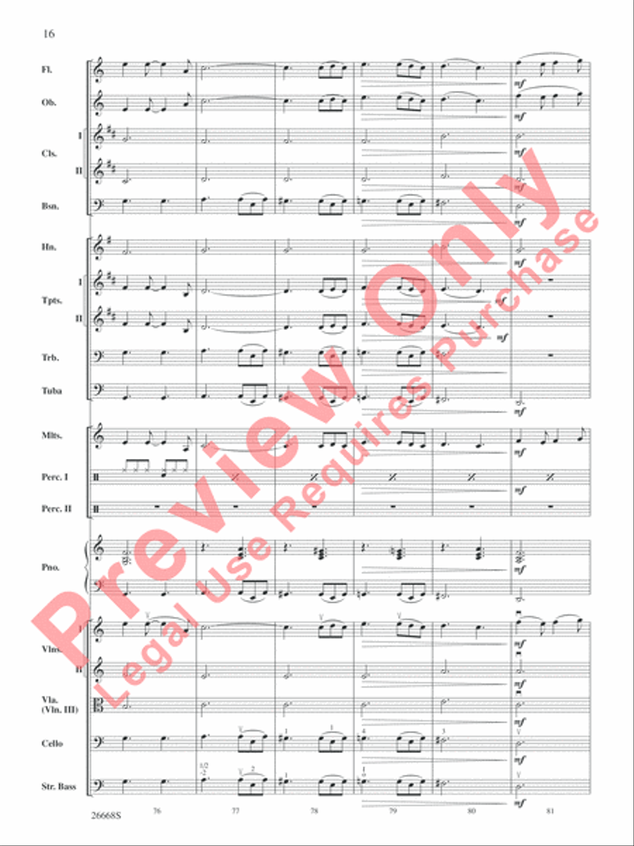 Grease Grease Full Orchestra scores gallery preview page 17
