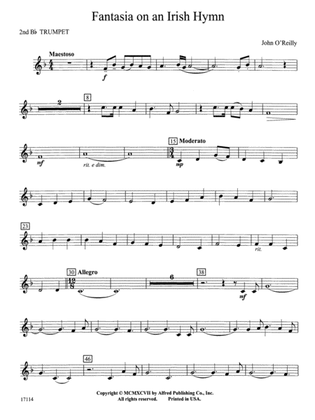 Fantasia on an Irish Hymn: 2nd B-flat Trumpet
