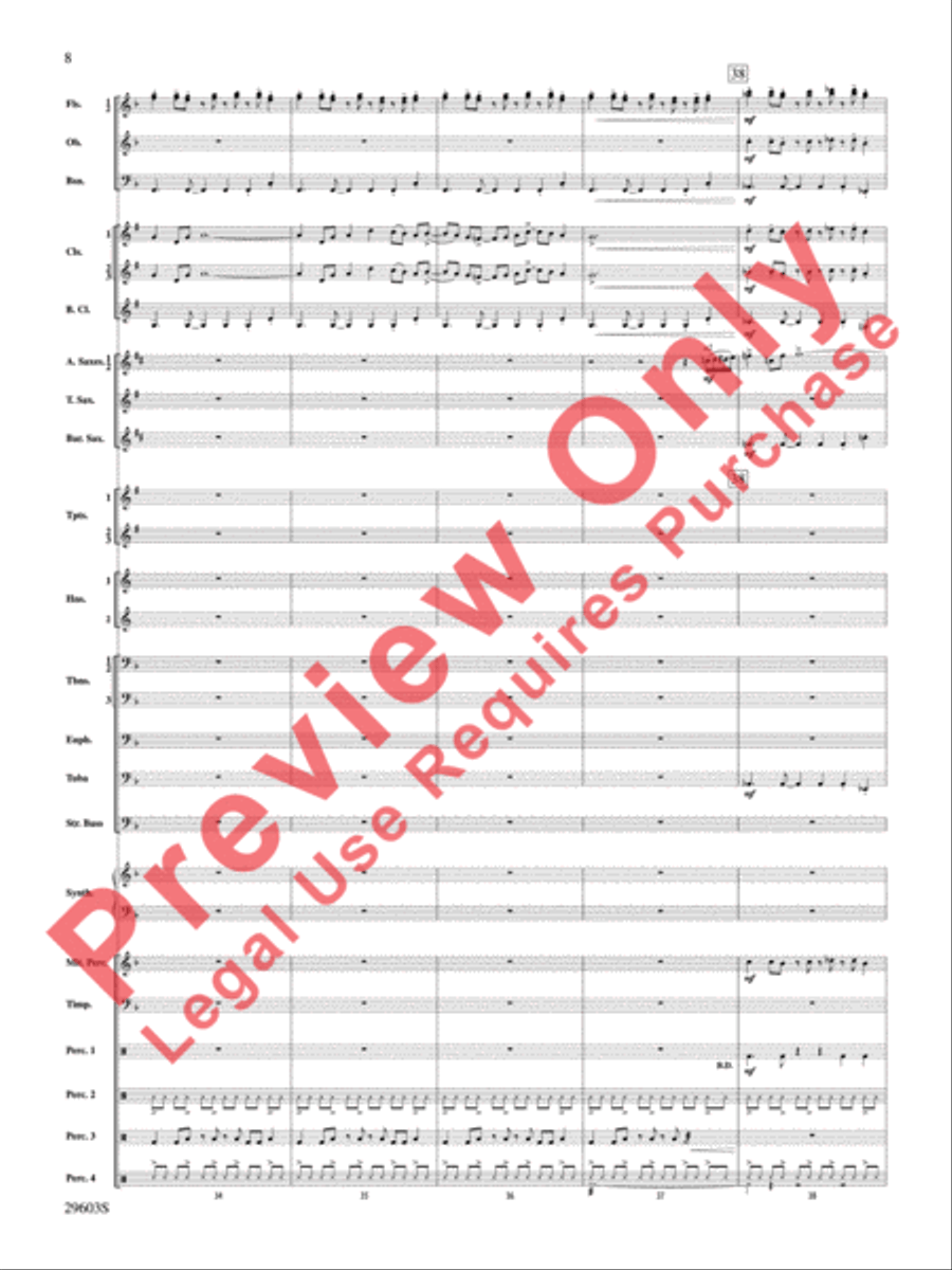 Dillon's Flight Concert Band scores gallery preview page 9