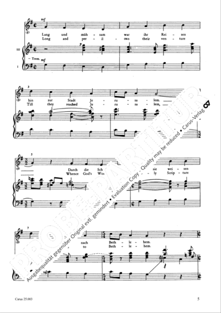 Praise rejoicing in his kindness Mezzo-Soprano Voice scores gallery preview page 6