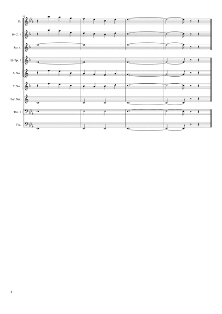 Danny Boy (Londonderry Air) Chamber Orchestra scores gallery preview page 4
