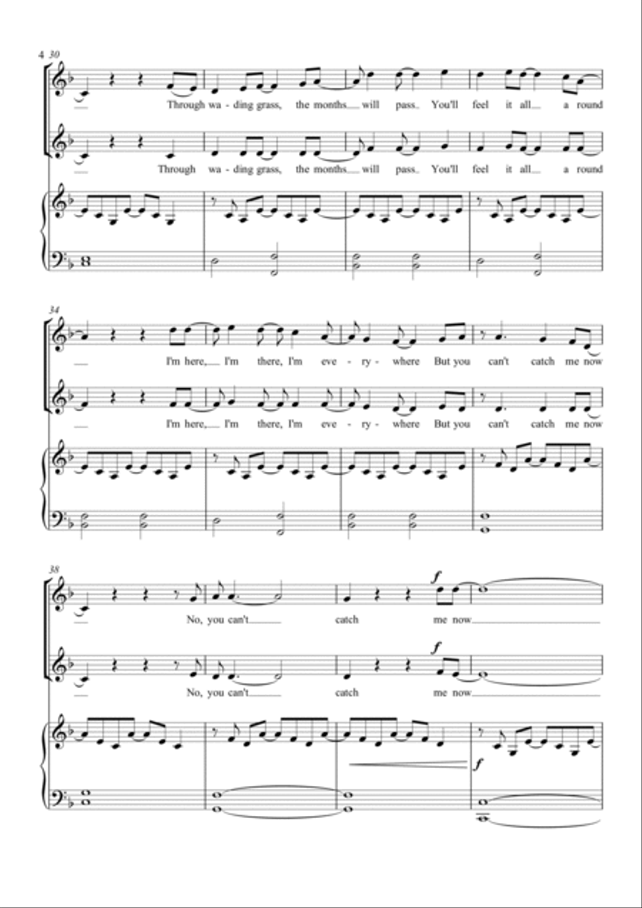 Can't Catch Me Now SA scores gallery preview page 4
