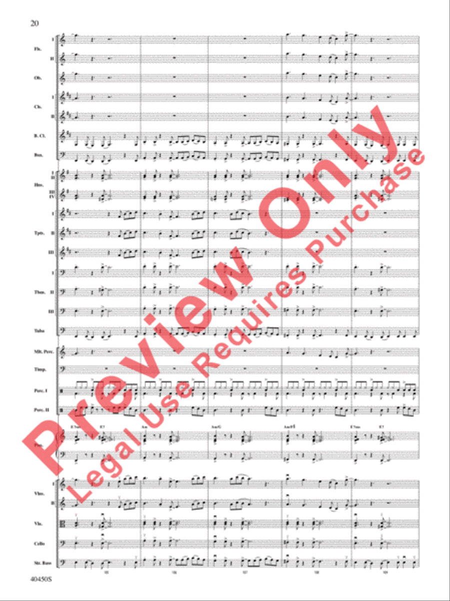 A Whitney Houston Tribute Full Orchestra scores gallery preview page 21