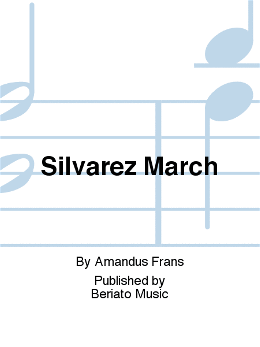 Silvarez March Concert Band scores gallery preview page 1