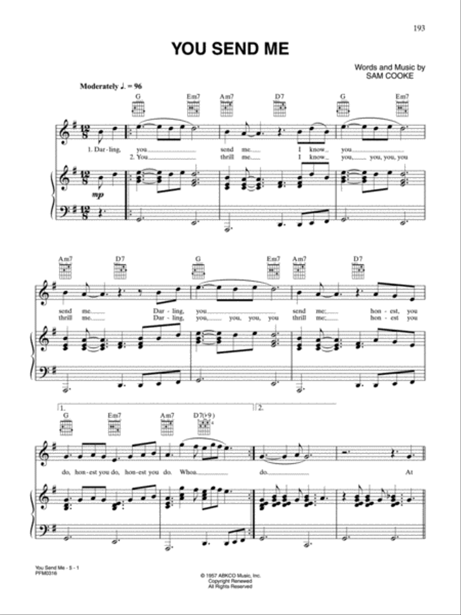 Portrait of A Legend - 1951-1964 Piano, Vocal, Guitar scores gallery preview page 5