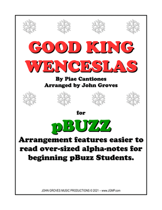 Good King Wenceslas for pBuzz