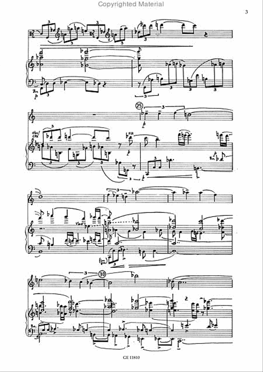 Konsert for viola och orkester - Klaverutdrag Viola scores gallery preview page 5