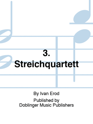 Book cover for 3. Streichquartett