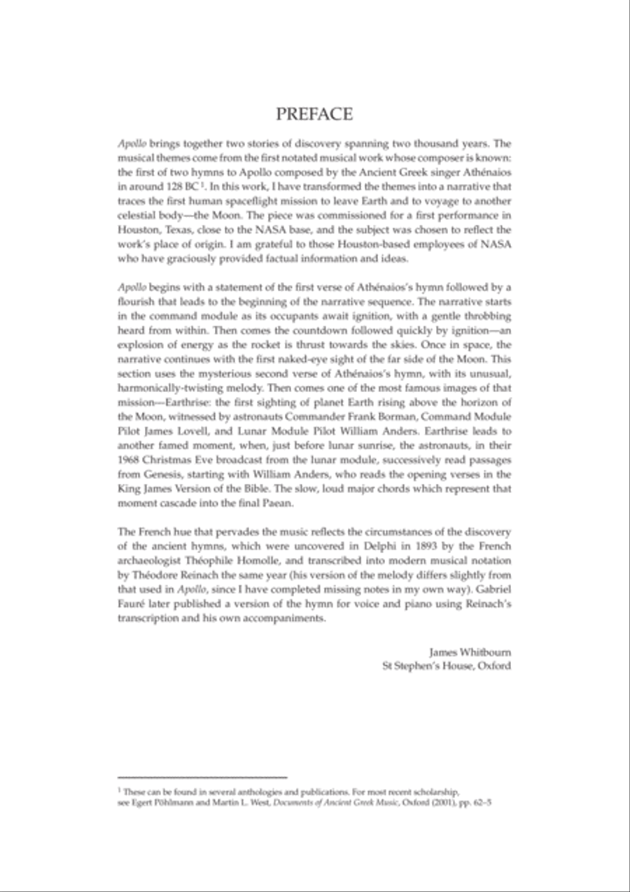 Apollo Apollo Organ scores gallery preview page 3