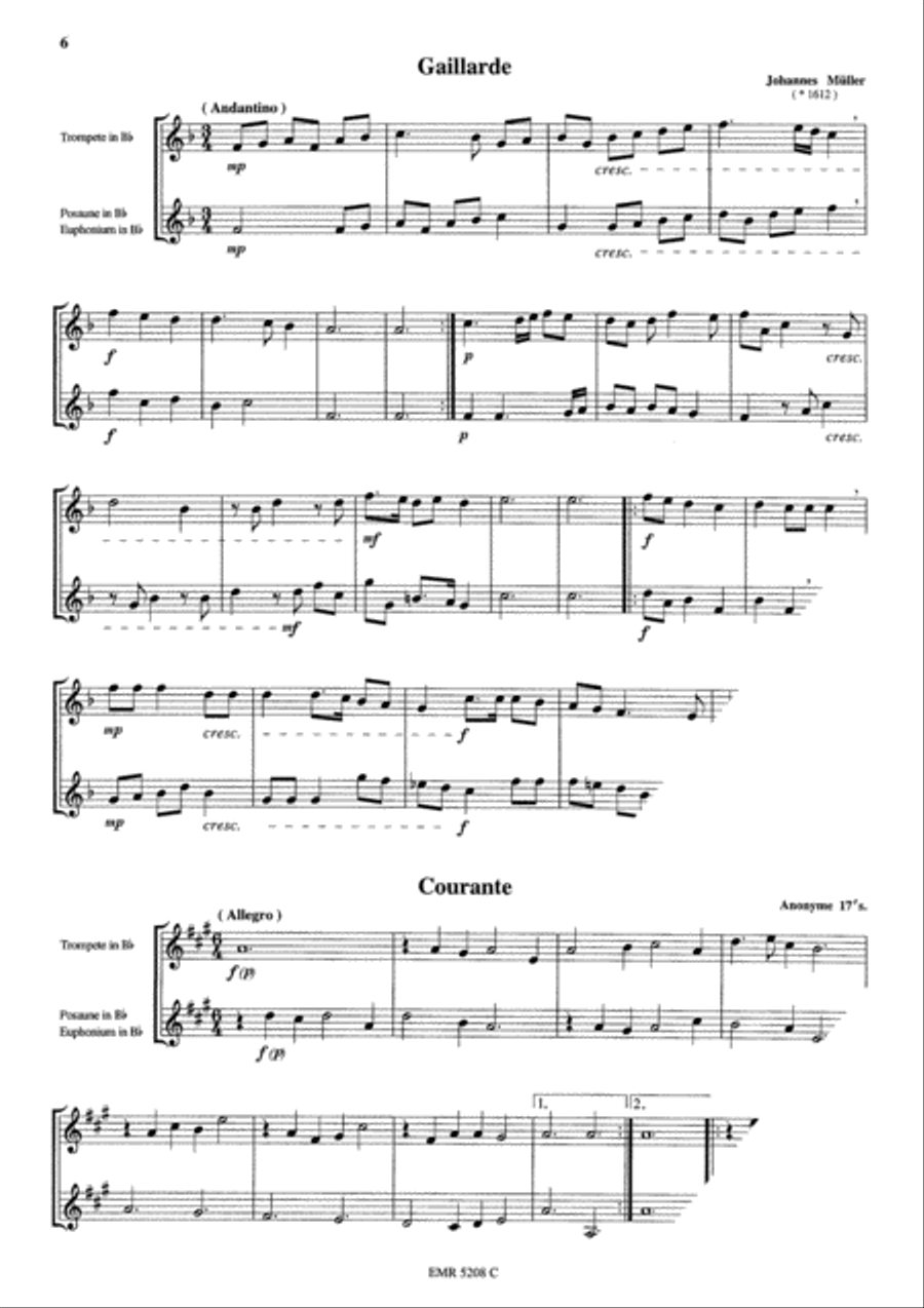 31 Duos Faciles 31 Duos Faciles Brass Ensemble scores gallery preview page 7