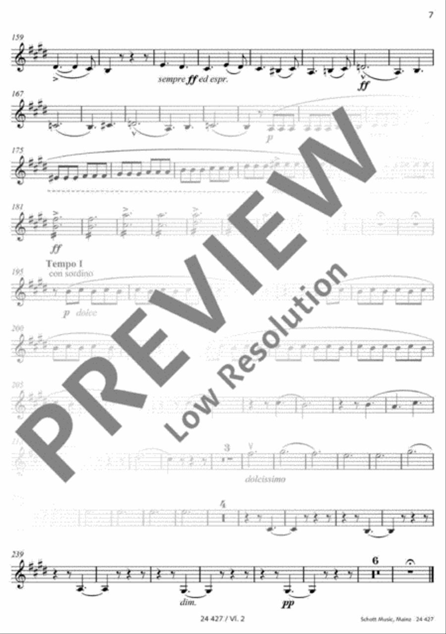 Angelus! Violin scores gallery preview page 8