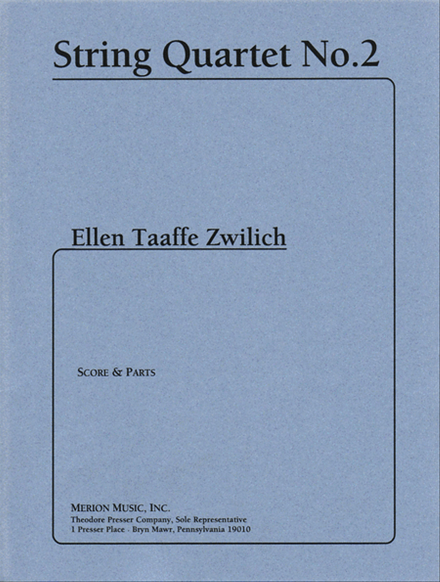 Book cover for String Quartet No. 2