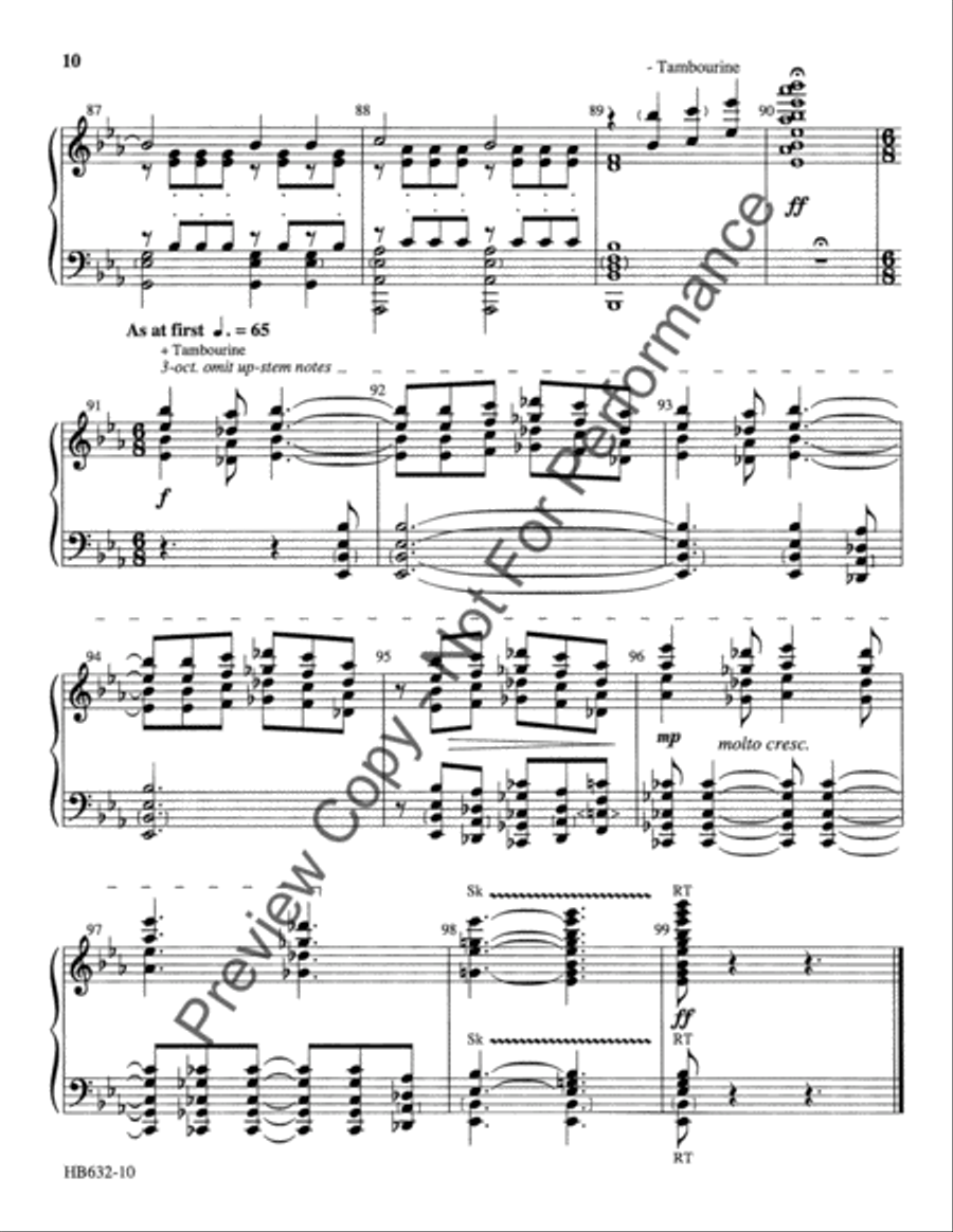 Beach Spring - Krug 5-Octaves scores gallery preview page 11