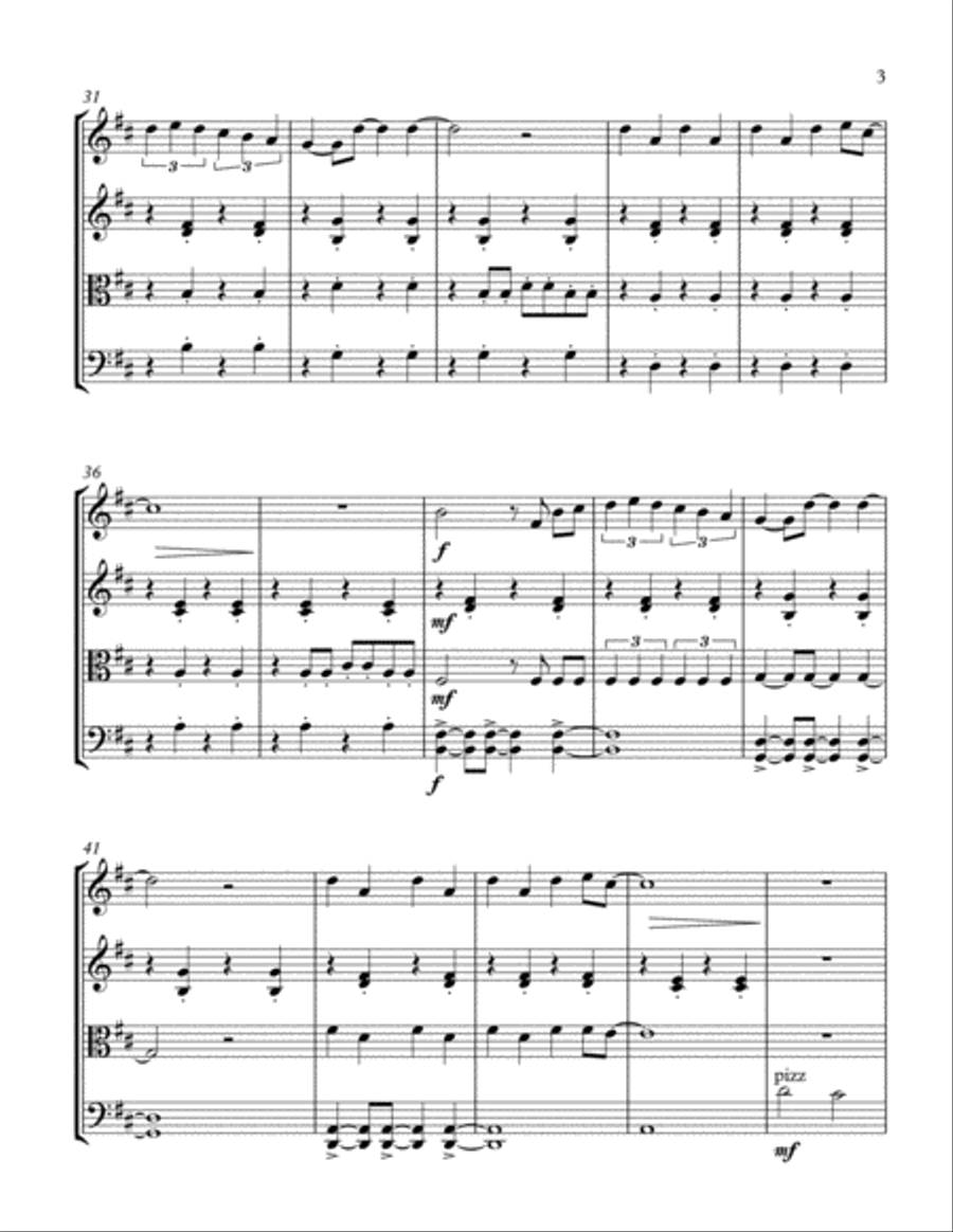 Despacito Despacito String Quartet scores gallery preview page 4