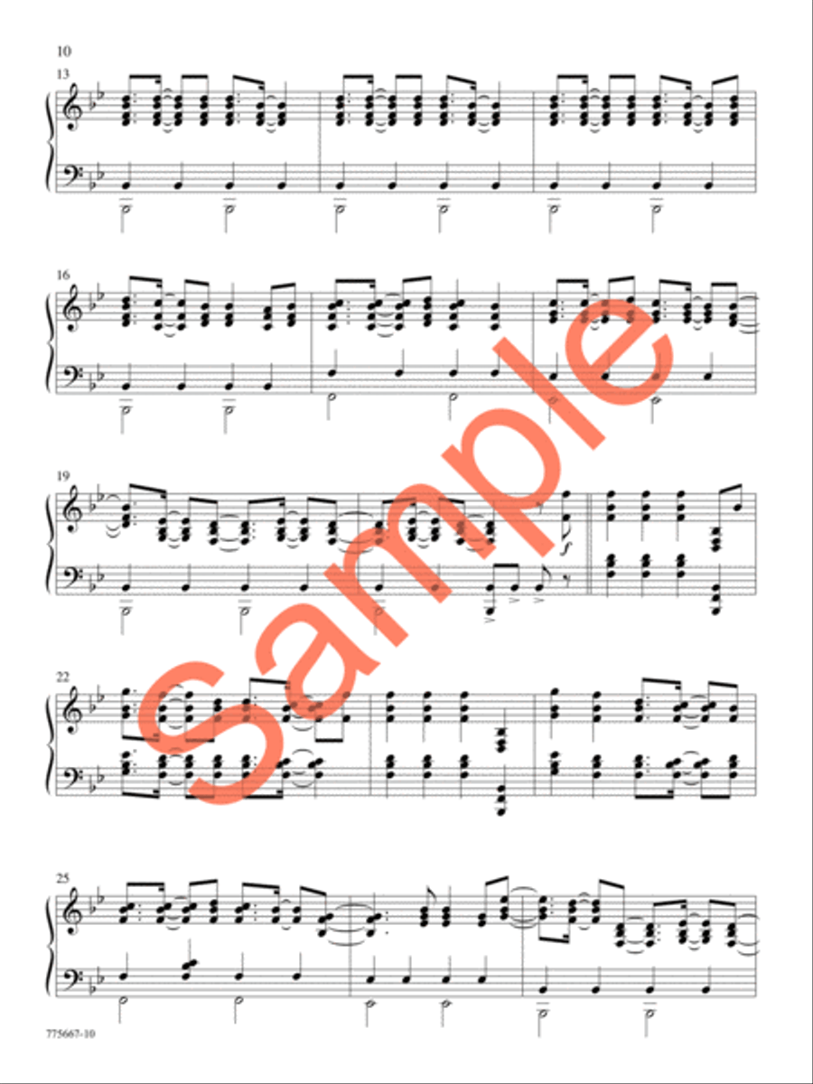 God So Loved God So Loved Piano Solo scores gallery preview page 10