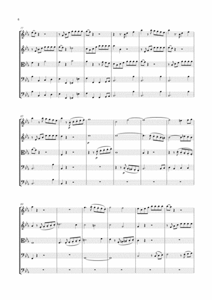 Mendelssohn - String Symphony No.6 in E flat major, MWV N 6