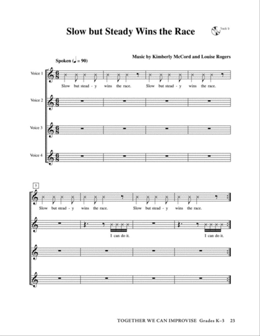 Together We Can Improvise, Volume 1 CD scores gallery preview page 4