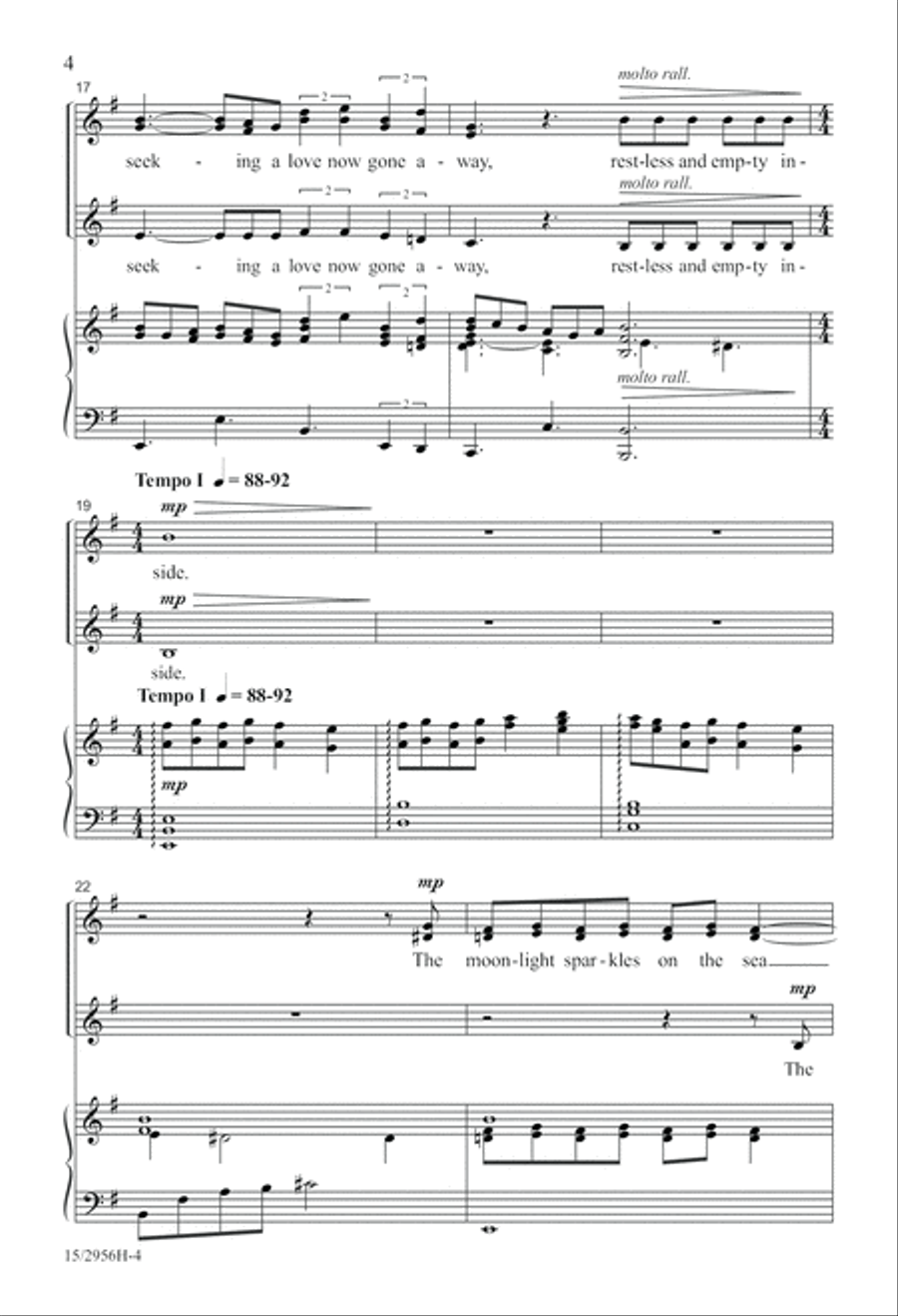 The Ocean is a Restless Heart SSA scores gallery preview page 5