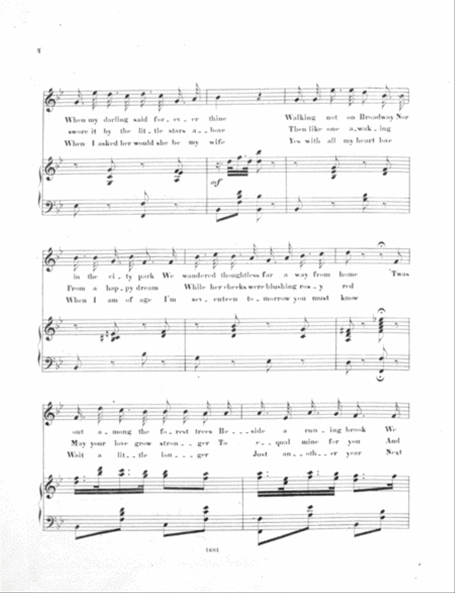 Walking in the Starlight Voice scores gallery preview page 3