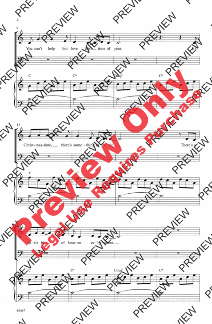 Heaven Everywhere 4-Part scores gallery preview page 3