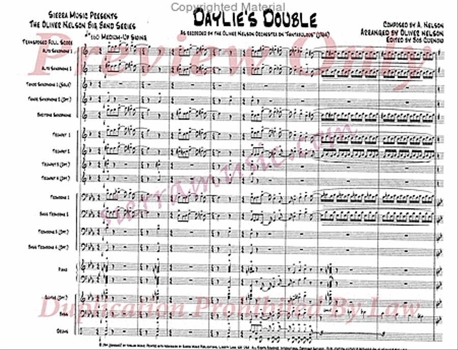 Daylie's Double Big Band scores gallery preview page 2