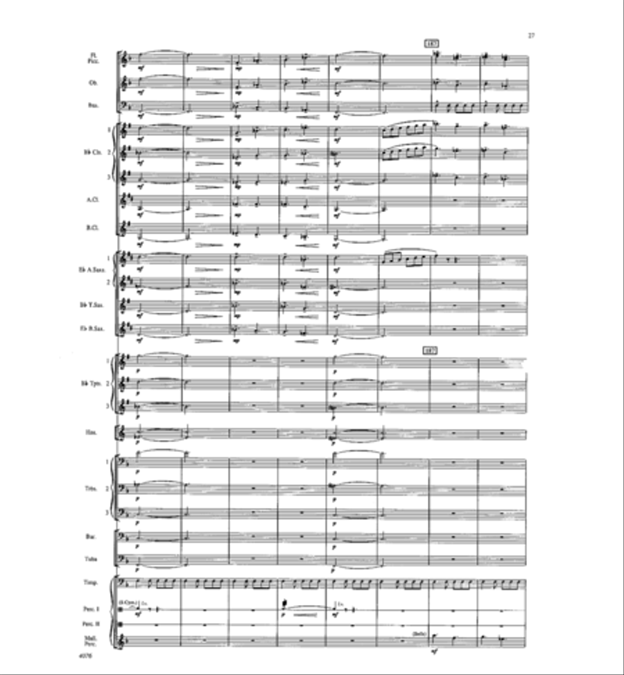 West Highlands Sojourn West Highlands Sojourn Concert Band scores gallery preview page 28